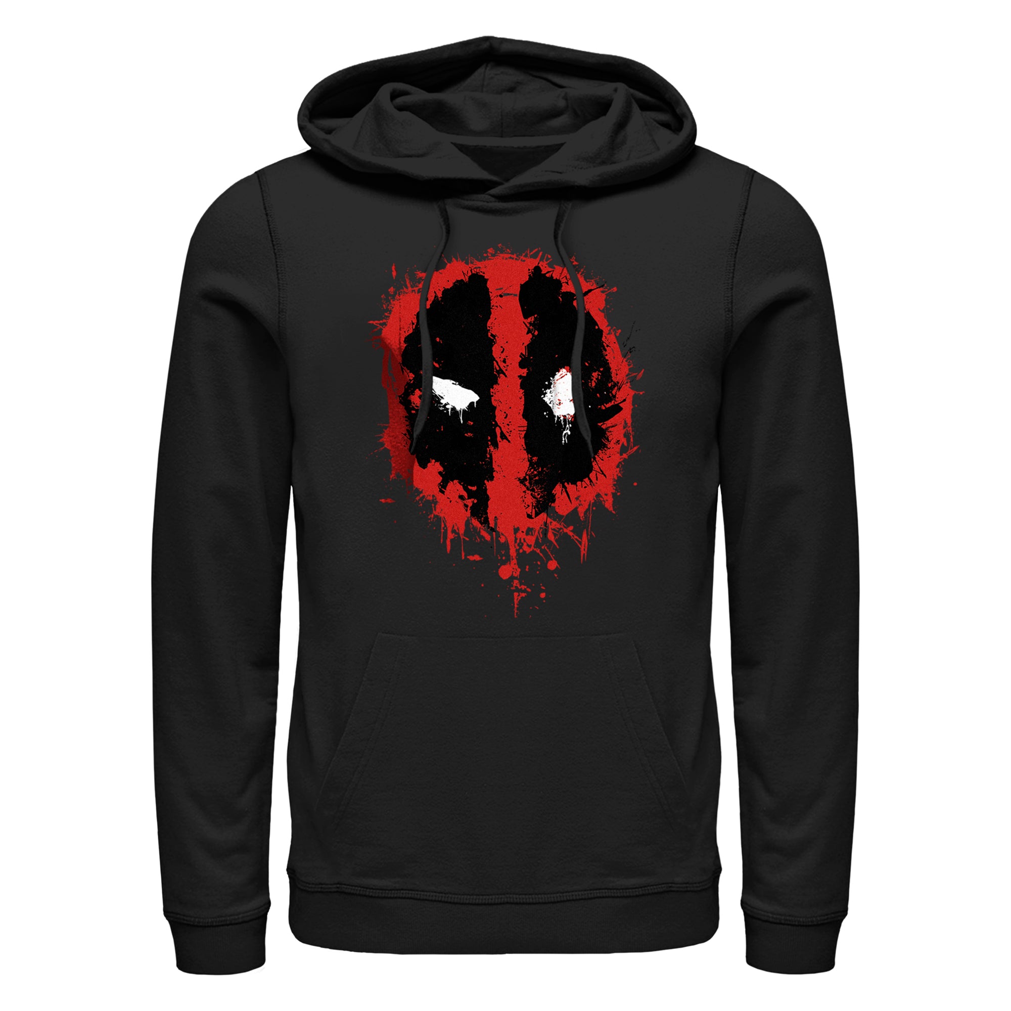 Men's Marvel Deadpool Splatter Icon Lightweight Hoodie