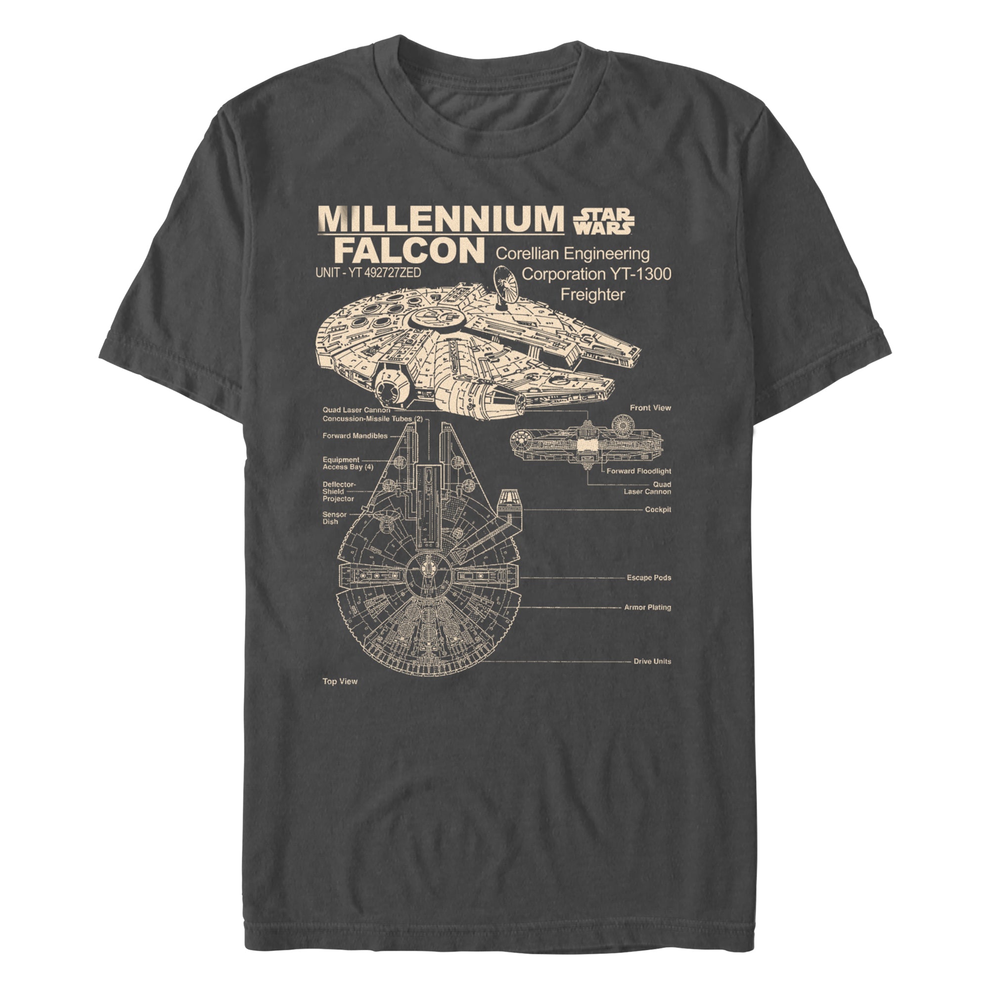 Men's Star Wars Corellian Freighter T-Shirt